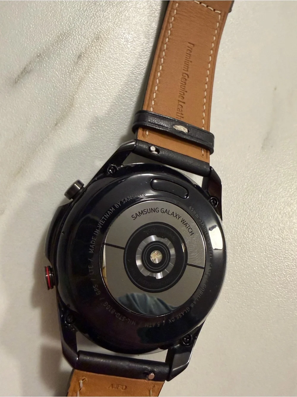 Samsung Galaxy Watch 3 Active S7 Classic Black Leather Smartwatch